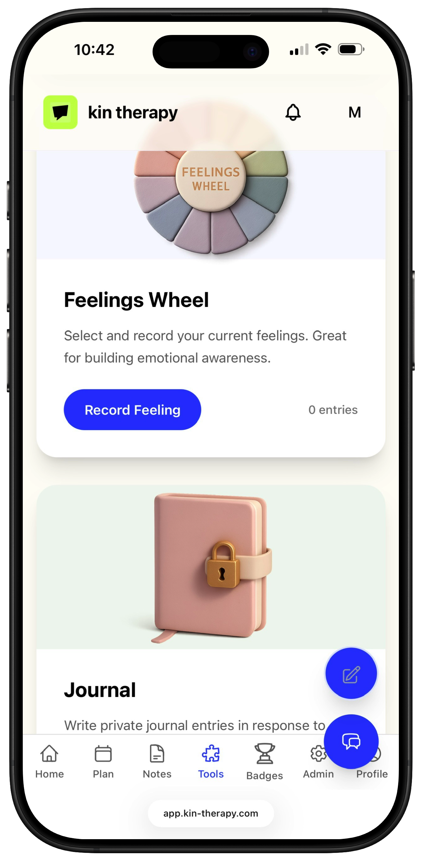 Therapeutic tools and activities